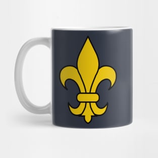 fleur de lis (gold) Mug